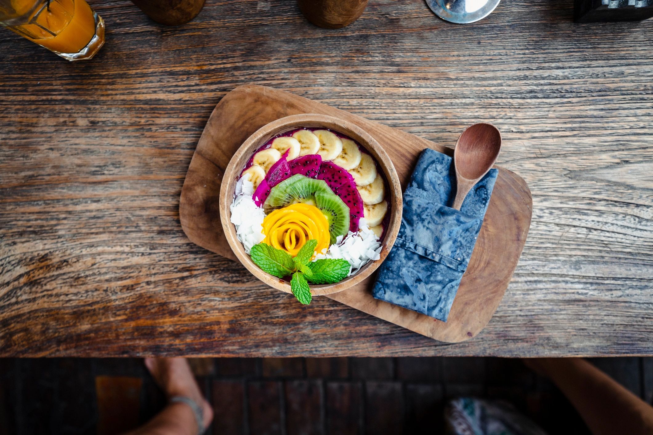 Nutritious wellness bowl with natural ingredients